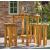 Cosmos Outdoor Bar Set Patio Table and Chairs - view 2