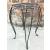 25cm Scrolled Metal Tall Raised Plant Pot Stand - view 2
