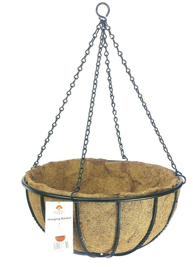 45cm Country Forged Hanging Basket