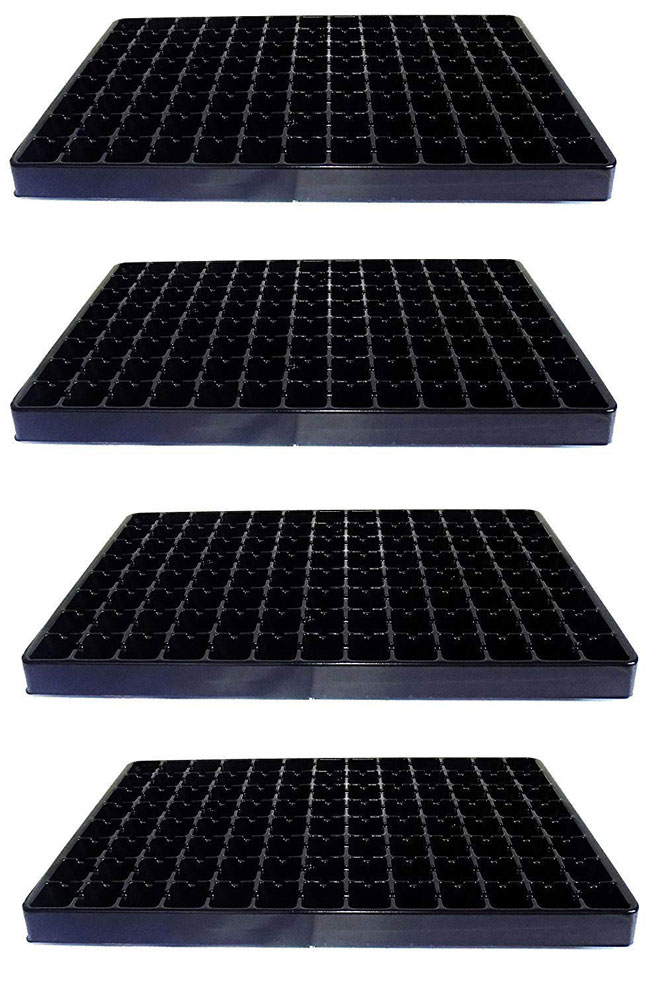 Set of 4 x 104 Heavy Weight Individual Cells Insert Plug Trays