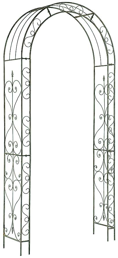 Gardman Loire Decorative Iron Metal Garden Arch Signature Collection 00535