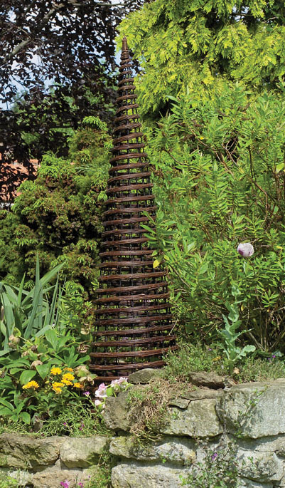 Willow Twist Obelisk - 1.2m Garden Obelisk