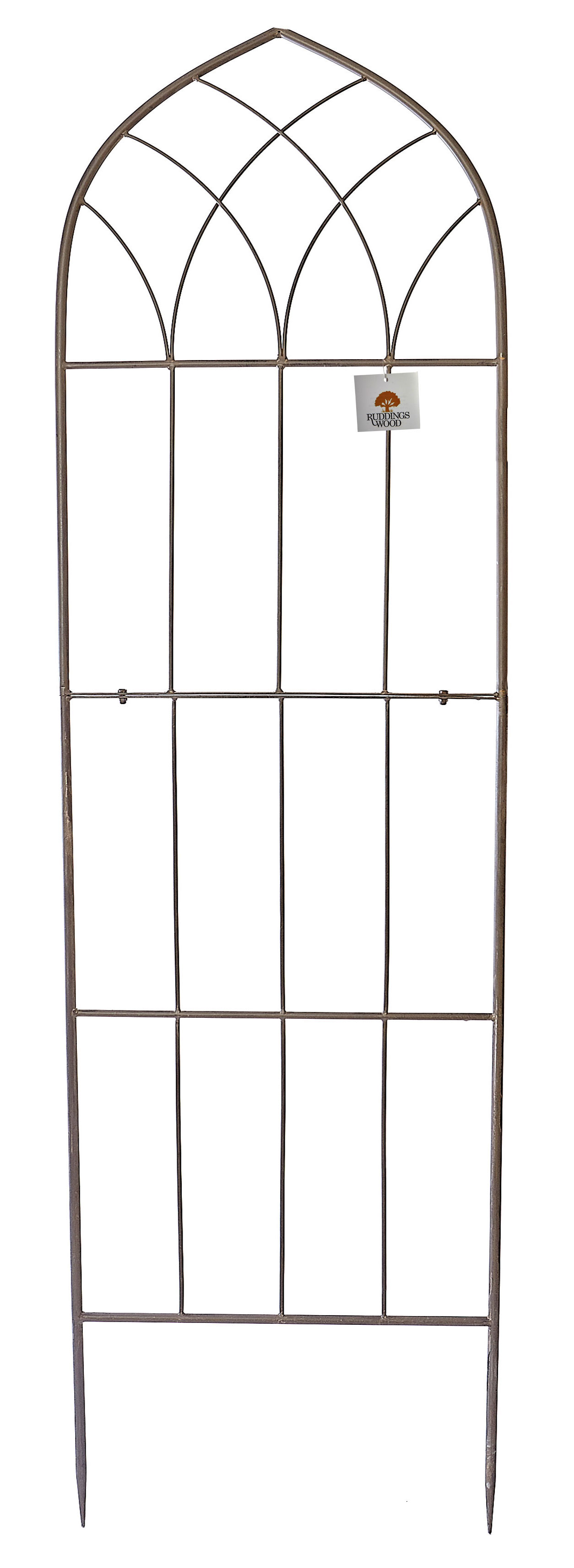 Garden Trellis Metal Plant Privacy Trellises Large Rust Effect 1.8m