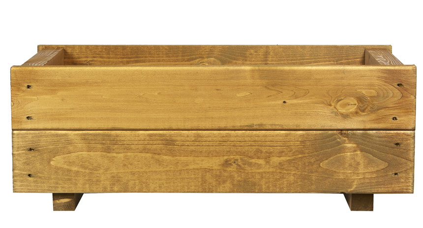 60cm Wooden Trough Planter