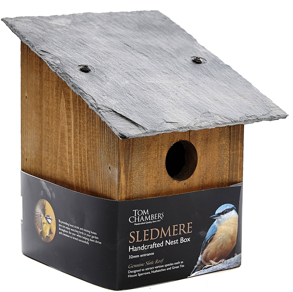 Sledmere Bird Nest Box 32mm Entrance