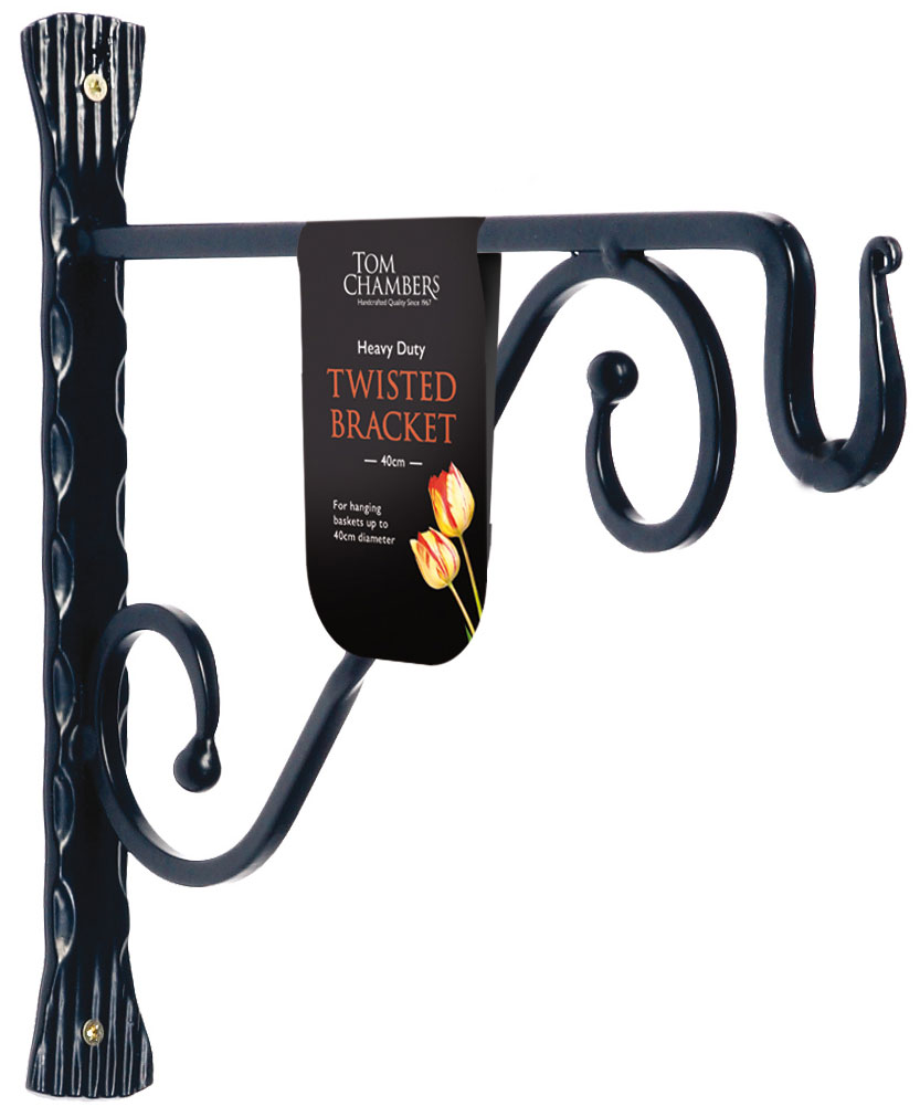 Tom Chambers 40cm Hanging Basket Twist Bracket