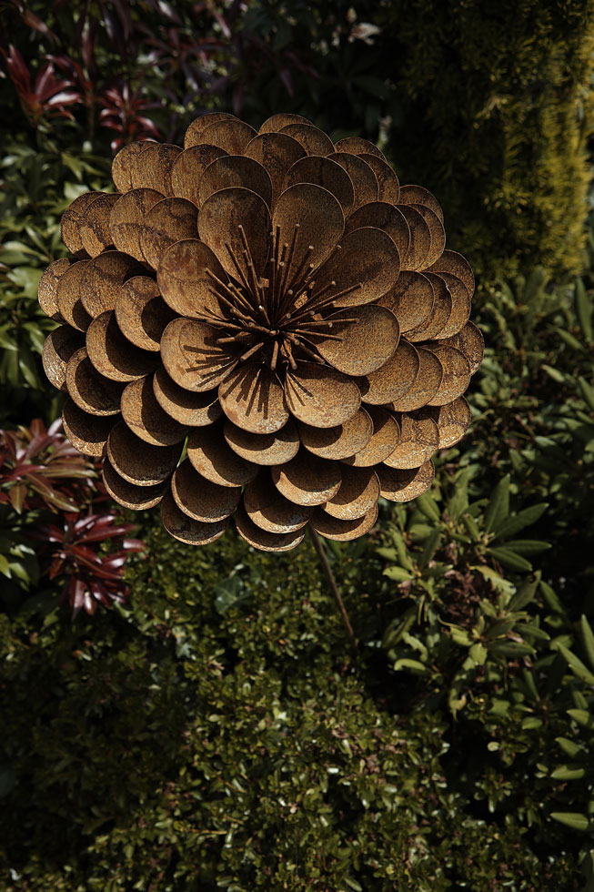 Rustic Hydrangea Plant Stake