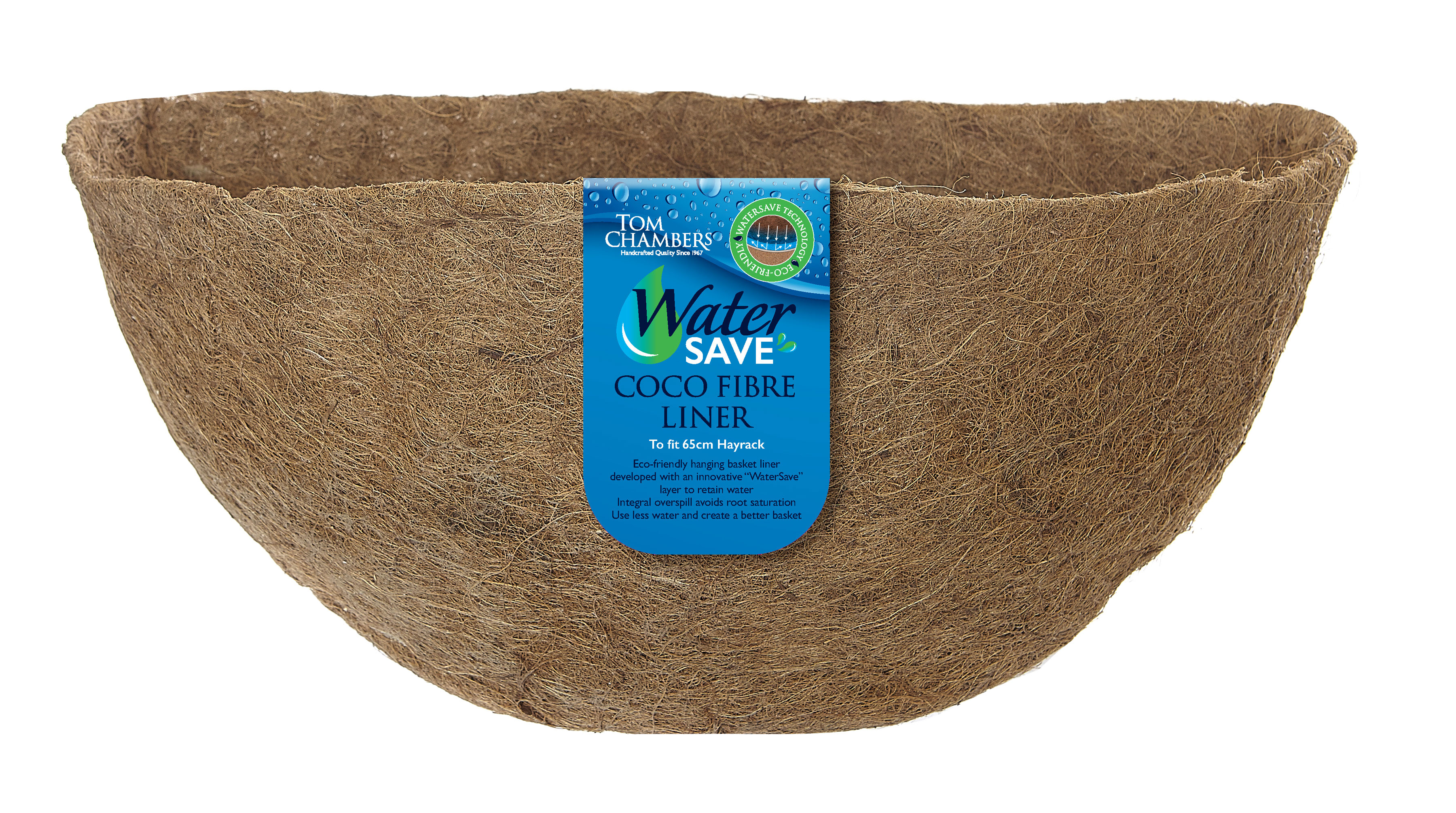 Coco Fibre Liner Water Save For 65cm Tom Chambers Hayrack