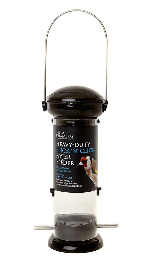 Wild Bird Nyjer Feeder Flick n Click Heavy Duty