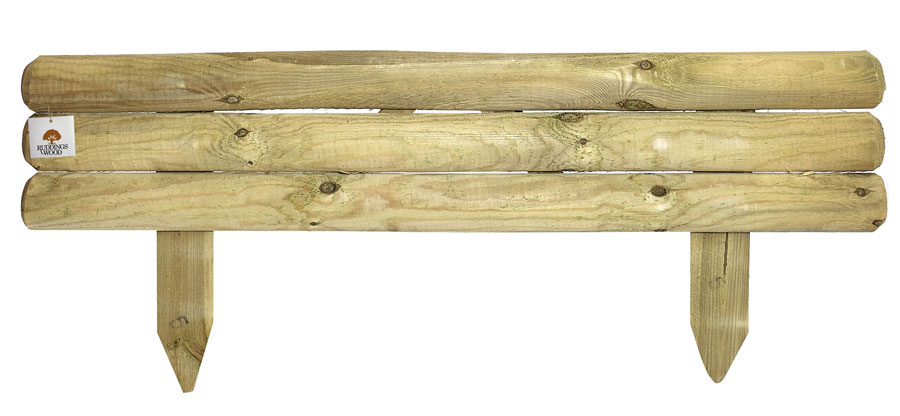 Fixed Log Panel Edging Board - 8