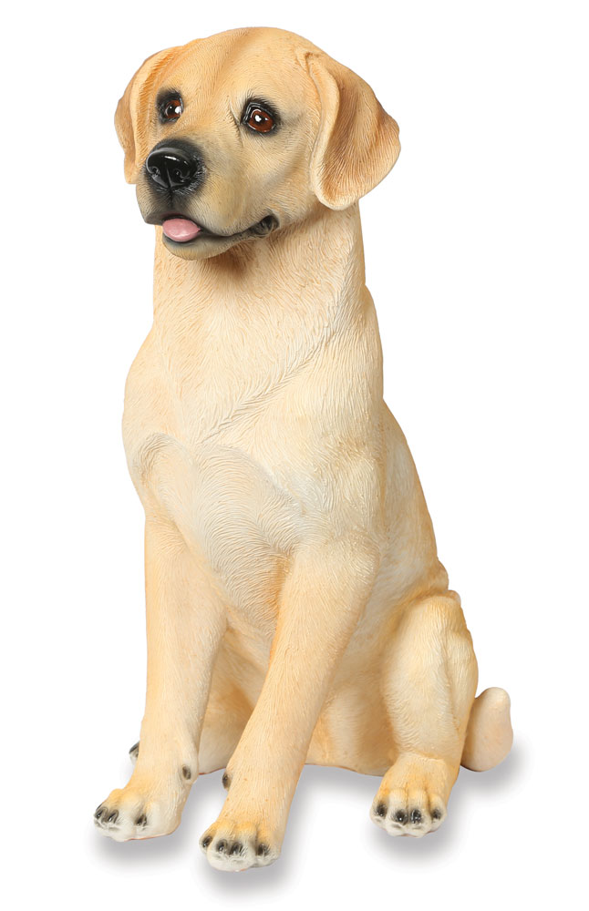 Yellow Labrador Dog - Animal Figurine Ornament - Statues