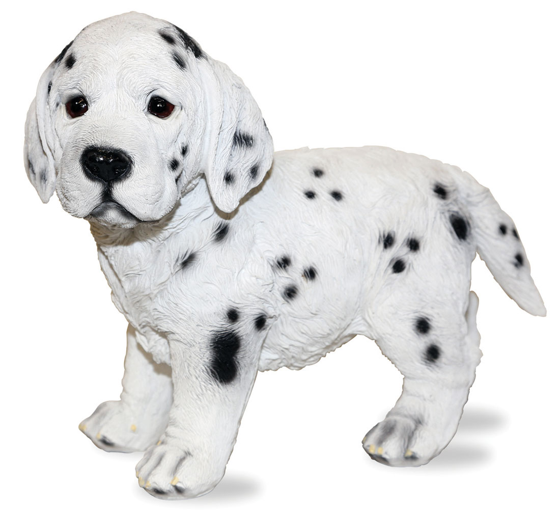 Dalmation Puupy Dog - Animal Figurine Ornament - Statues