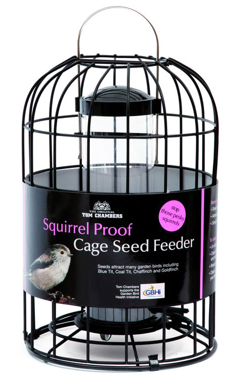 Tom Chambers Squirrel Proof Cage Seed Feeder