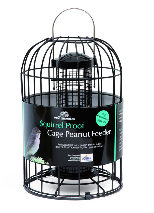 Tom Chambers Squirrel Proof Cage Peanut Feeder