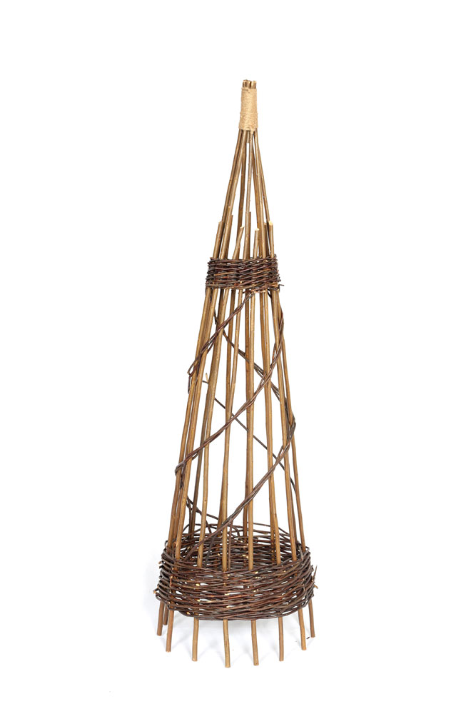 Spiral Willow Obelisks - 150cm high -  WIL017