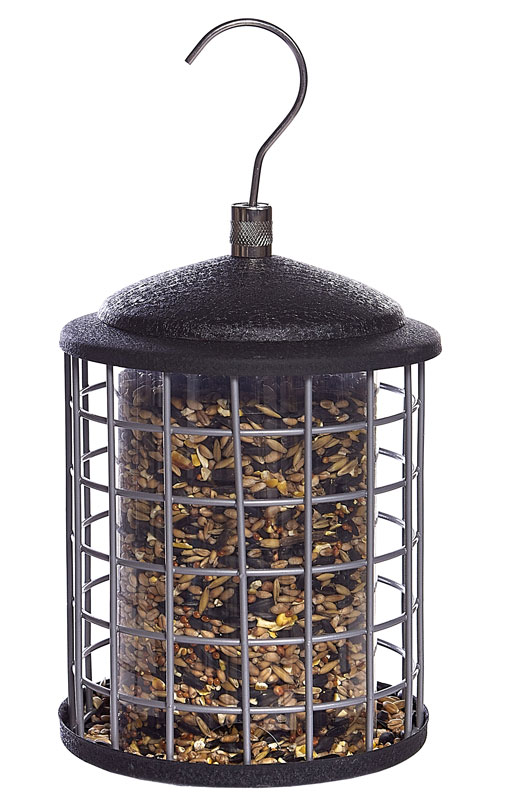 Wild Bird Seed Feeder Squirrel Proof Blocking Guard Cage