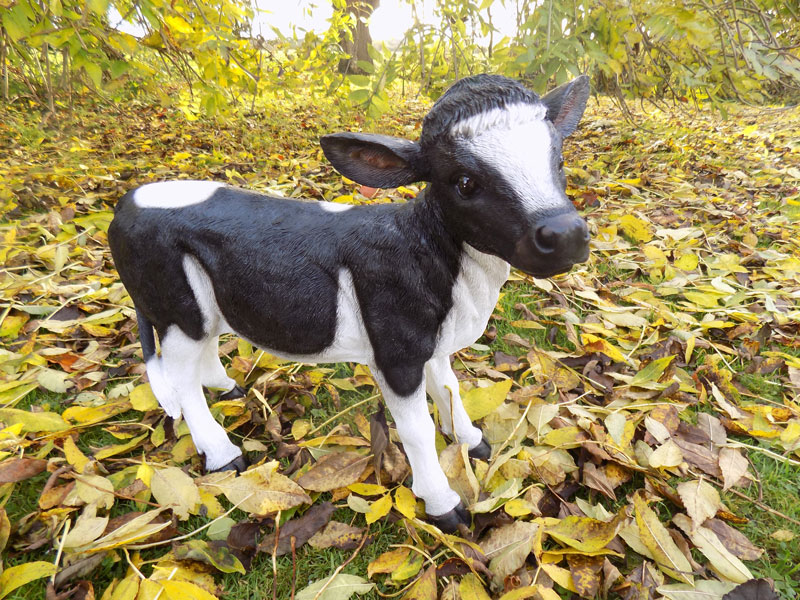 Standing Large Calf - Garden Ornament