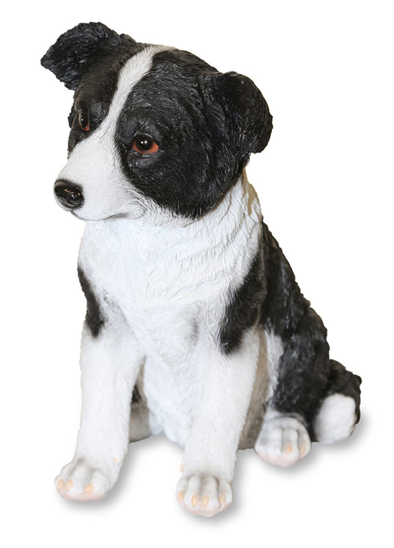 Collie Puppy Dog - Garden Ornament