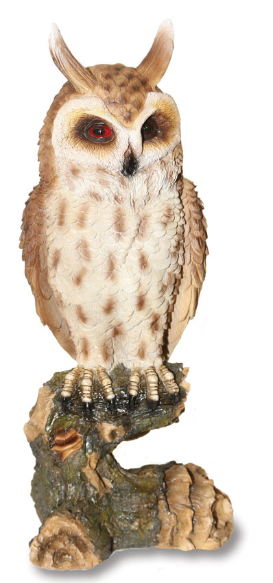 Long Eared Owl - Garden Ornament