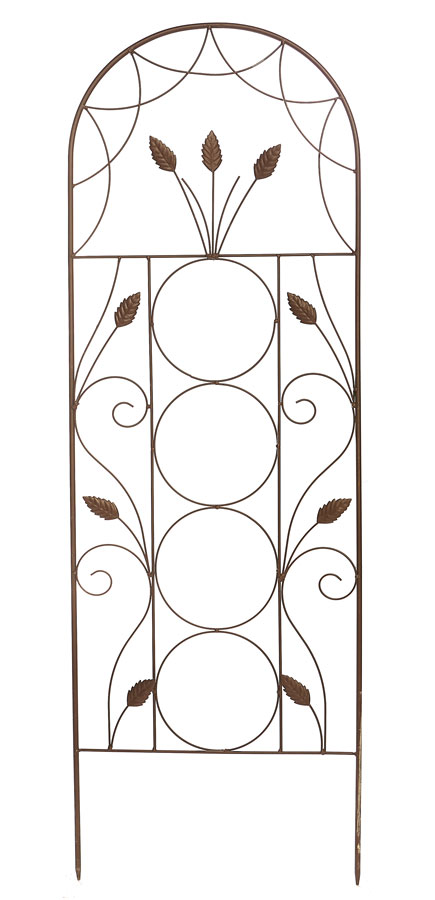 Elegant Garden Trellis Rust Effect 120cm