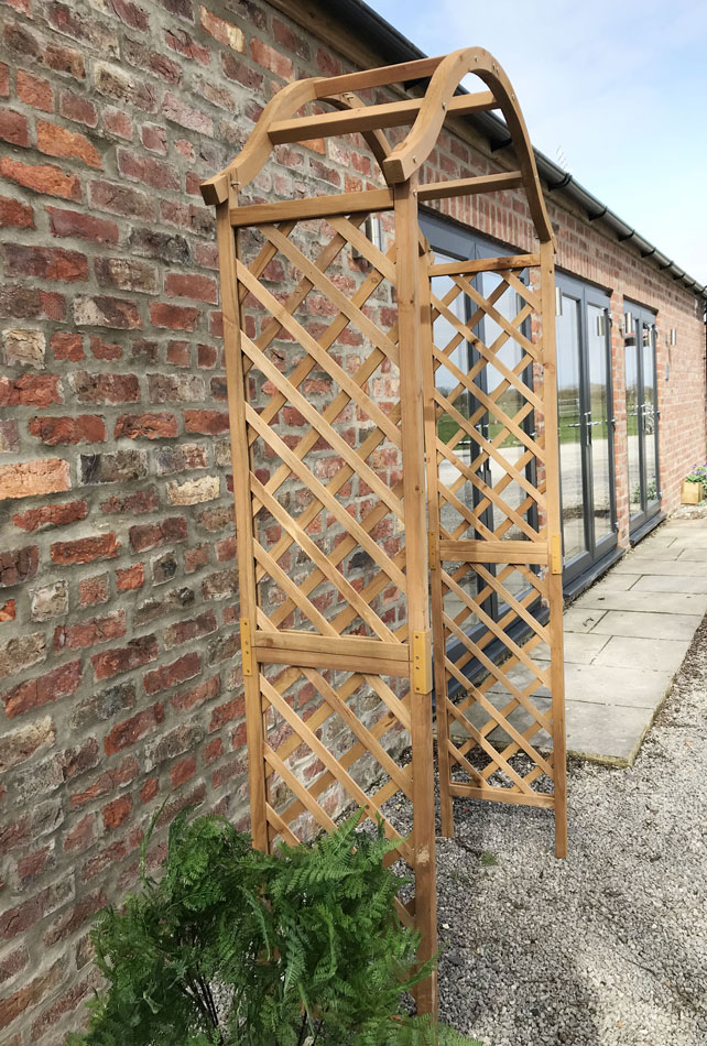 Wooden Garden Archway - Arch - UK Garden Products