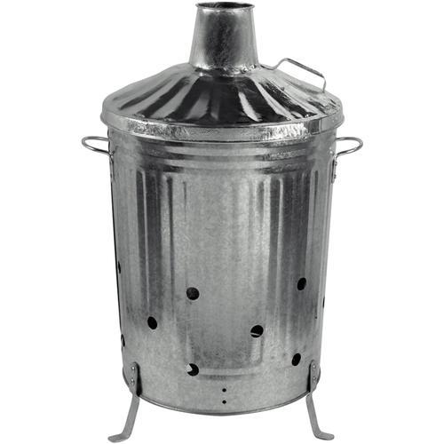 Large Garden Metal Incinerator Galvanised