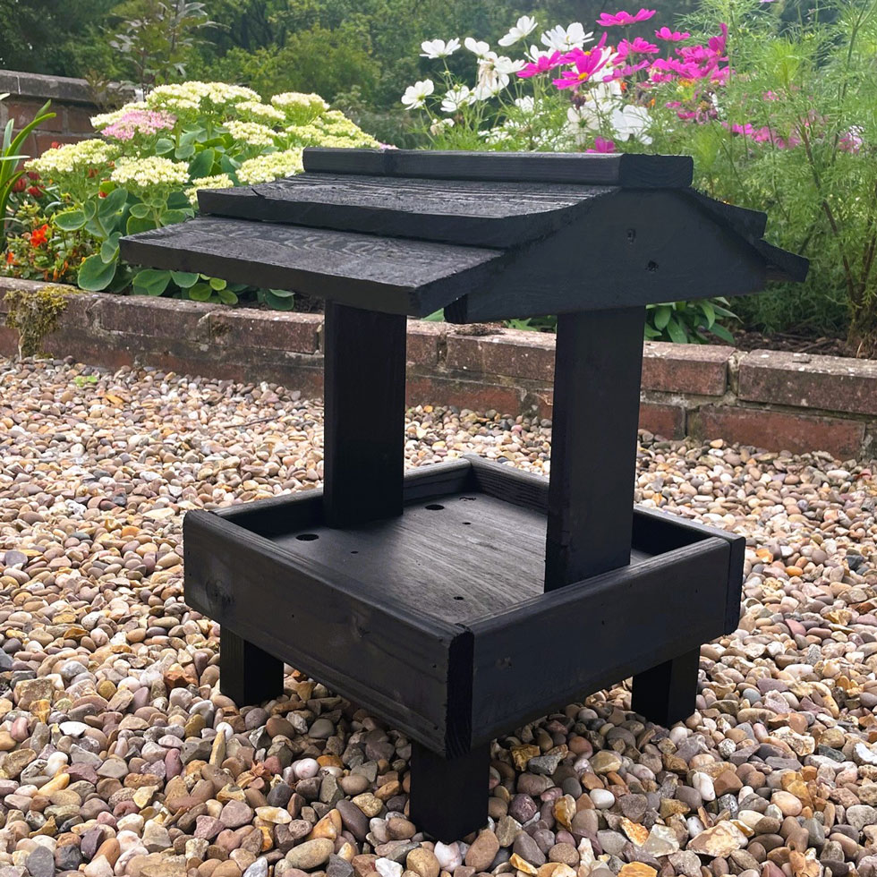 Ground Feeding Bird Table Wooden feeder