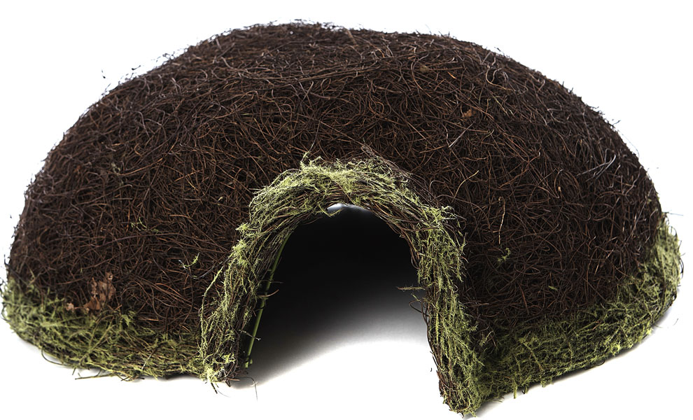 Natural Thatch Hedgehog House Shelter