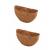 Coco Wall Basket Liner Planter Garden Flower Pot Manger 50cm Set of 2 - view 1