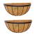 Garden Wall Baskets Set of 2 x 20" (50cm)  - view 1