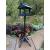 Slate Roof Wooden Bird Table Charcoal Black - view 1