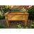 Raised  Planter on Legs Trough Wood Ready Made Large - view 3