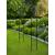 Garden Trellis Arch Fleur de Lys Black - view 5