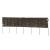 Woven Garden Border Lawn Edging Willow Effect Hurdle Coco Brown - view 1