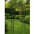 Garden Trellis Arch Fleur de Lys Black - view 1