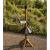 Heavy Duty Bird Feeding Station with Wooden Stand, Squirrel Baffle, Feeding Tray & Water Dish - view 1