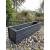 Wooden Planter Box Flower Trough Outdoor Black 90cm - view 2