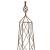 Baroque Garden Plant Obelisk Rust Effect Large - view 4