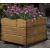 Tom Chambers Large Harris Wooden Square Planter - view 1