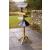 Garden Bird Table Slate Roof Squirrel Guard Baffle and Station - view 1