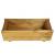 Set of 2 x 60cm Wooden Rectangular Garden Planter Trough - view 3