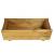 Set of 2 x 60cm Wooden Rectangular Garden Planter Trough - view 3