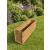 Extra Tall Wooden Planter Box Ready Made - view 1