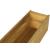 Wooden Garden Planter Trough Large Brown Wood Stain - view 5
