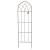 Garden Trellis Metal Plant Privacy Trellises Large Rust Effect 1.8m - view 1