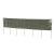 Woven Garden Border Lawn Edging Willow Effect Hurdle French Grey - view 1
