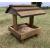 Ground Bird Feeder Wooden Bird Table - view 2