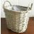 Square Willow Wicker Basket Container Planter - view 2