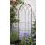 Garden Trellis Metal Plant Privacy Trellises Rust Effect 1.18m - view 3
