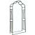 Metal Garden Arch Climbing Arbour Plant Rose Support Frame - view 2